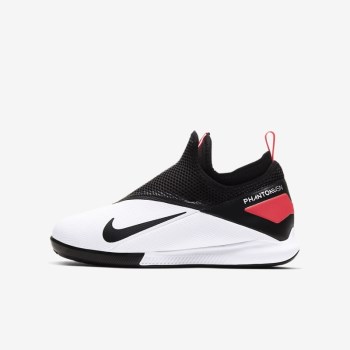 Nike Jr. Phantom Vision 2 Academy Dynamic Fit IC - Nagyobb Gyerek Focicipő - Fehér/Piros/Fekete